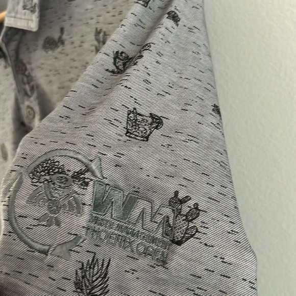 TRAVIS MATHEW MEN’S Desert Print Polo Shirt XXL Pima Cotton - Picture 7 of 10